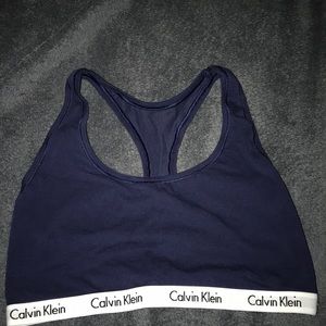 Calvin Klein lounge/sports bra size M